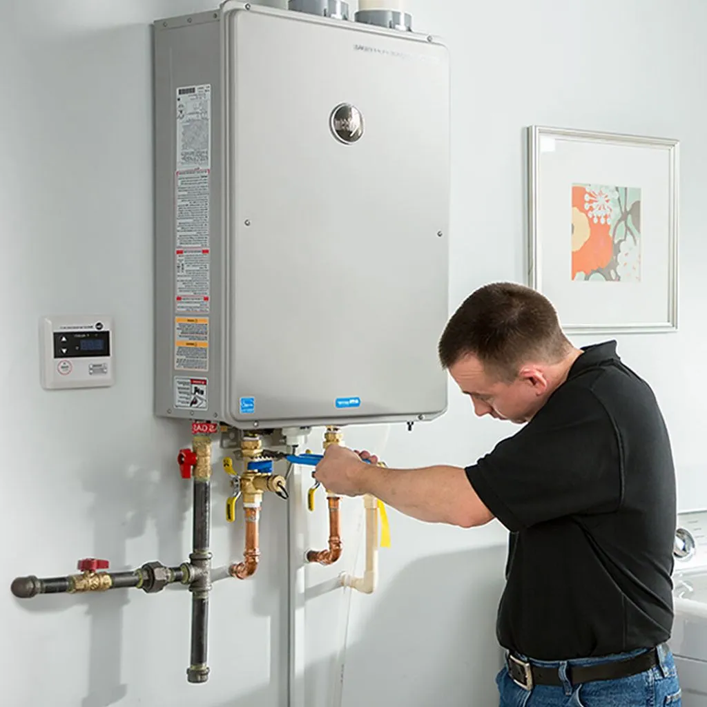 tankless water heater repair in Burlington, WY